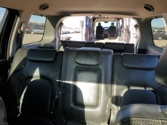 2011 Nissan Pathfinder Silver with VIN 5N1AR1NB5BC600102, listed as a Copart auction lot 42105245 with 122,546 mi miles and Salvage Title. Bid and sale history available at carsss.com. Image 10.