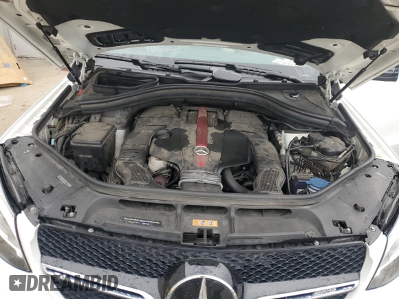 2019 Mercedes-Benz GLE 43 AMG with VIN 4JGED6EB7KA153944, listed as a Copart auction lot 50173945 with 118,802 mi miles and Salvage title. Bid and sale history available at DreamBid. Image 11.