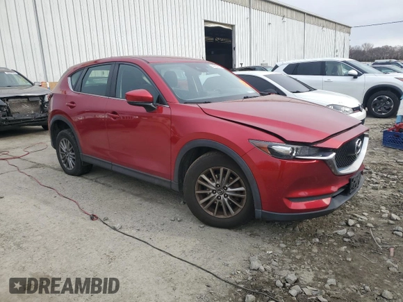 2018 Mazda CX-5 Sport with VIN JM3KFBBM2J0426736, listed as a Copart auction lot 49854895 with 101,819 mi miles and Salvage Title. Bid and sale history available at carsss.com. Image 4.