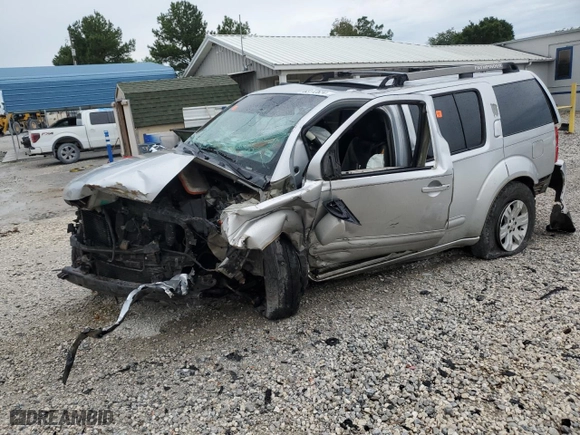2005 Nissan Pathfinder LE with VIN 5N1AR18W65C712328, listed as a Copart auction lot 63112624 with 0 mi miles and Non Repairable. Bid and sale history available at carsss.com. Image 1.