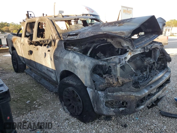 2022 Ram 2500 Big Horn with VIN 3C6UR5DJ0NG397629, listed as a Copart auction lot 86554734 with 0 mi miles and Non Repairable. Bid and sale history available at carsss.com. Image 4.