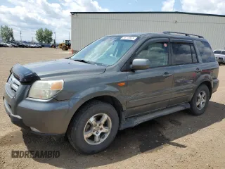 2007 Honda Pilot EX-L z VIN 2HKYF18507H000858, wystawiony jako Copart lot #56718655 z przebiegiem 190 427 mil mil oraz Szkoda całkowita • Salvage title. Historia ofert i sprzedaży dostępna na DreamBid. Obrazek 1.