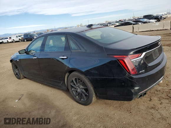 2019 Cadillac CT6 Sport AWD with VIN 1G6KP5R64KU127826, listed as a Copart auction lot 48248125 with 43,171 mi miles and Salvage title. Bid and sale history available at DreamBid. Image 2.