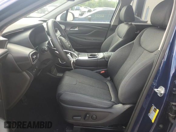2022 Hyundai Santa Fe SEL with VIN 5NMS24AJ3NH377026, listed as a Copart auction lot 52202505 with 33,051 mi miles and Salvage Title. Bid and sale history available at DreamBid. Image 7.