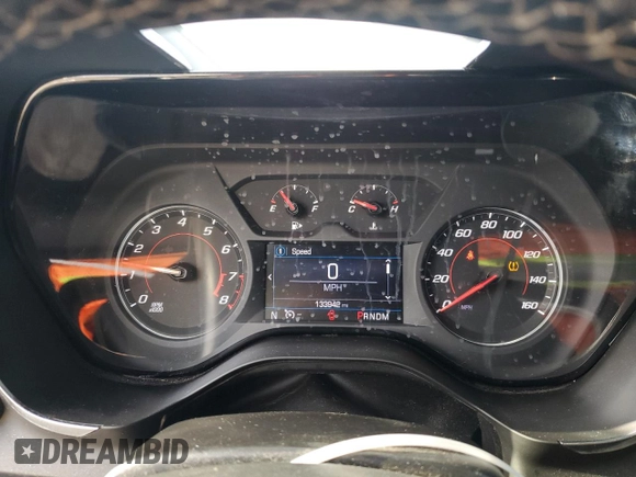 2019 Chevrolet Camaro 1LT with VIN 1G1FB3DX1K0132435, listed as a Copart auction lot 81133594 with 133,942 mi miles and Salvage Title. Bid and sale history available at carsss.com. Image 9.