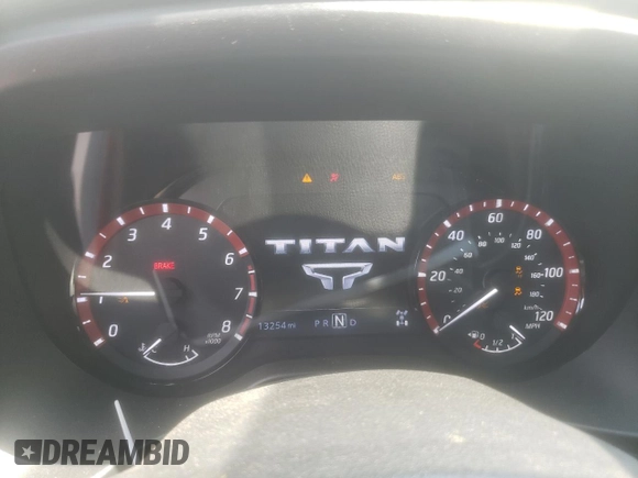 2023 Nissan Titan Pro-4X with VIN 1N6AA1FB4PN111502, listed as a Copart auction lot 60640414 with 13,254 mi miles and Non repairable. Bid and sale history available at DreamBid. Image 9.