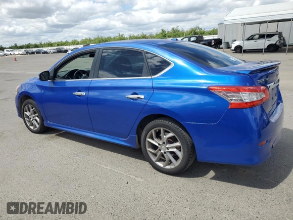 2015 Nissan Sentra SR with VIN 3N1AB7AP1FY244549, listed as a Copart auction lot 56148205 with 210,323 mi miles and Clean Title. Bid and sale history available at DreamBid. Image 2.