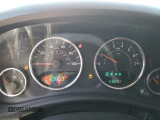 2012 Jeep Wrangler Unlimited Call of Duty MW3 with VIN 1C4BJWFG9CL199551, listed as a Copart auction lot 57097555 with 43,651 mi miles and Salvage title. Bid and sale history available at DreamBid. Image 9.