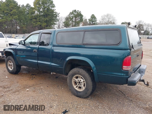 1998 Dodge Dakota SLT with VIN 1B7GG22Y9WS723805, listed as a IAAI auction lot 41289779 with 234,324 mi miles. Bid and sale history available at carsss.com. Image 3.