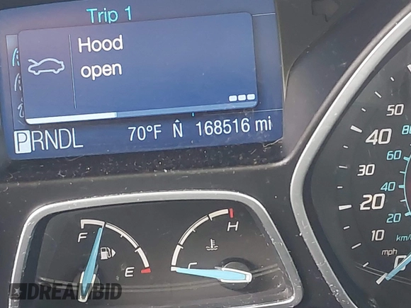 2012 Ford Focus SE with VIN 1FAHP3F21CL415006, listed as a IAAI auction lot 42073643 with 168,516 mi miles. Bid and sale history available at carsss.com. Image 12.