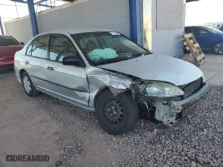 2005 Honda Civic Sdn VP SSRSv with VIN 2HGES16485H501805, listed as a Copart auction lot 75119984 with 198,062 mi miles and Salvage Title. Bid and sale history available at carsss.com. Image 4.
