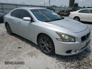 2012 Nissan Maxima S with VIN 1N4AA5AP0CC824440, listed as a Copart auction lot 58383195 with 159,689 mi miles and Salvage title. Bid and sale history available at DreamBid. Image 4.