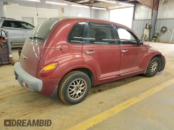 2001 Chrysler PT Cruiser with VIN 3C4FY4BB01T546374, listed as a Copart auction lot 53710255 with 165,403 mi miles and Salvage Title. Bid and sale history available at DreamBid. Image 3.