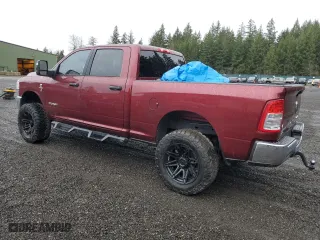 2024 Ram 2500 Big Horn with VIN 3C6UR5DL8RG222908, listed as a Copart auction lot 50209335 with 3,652 mi miles and Salvage Title. Bid and sale history available at carsss.com. Image 2.