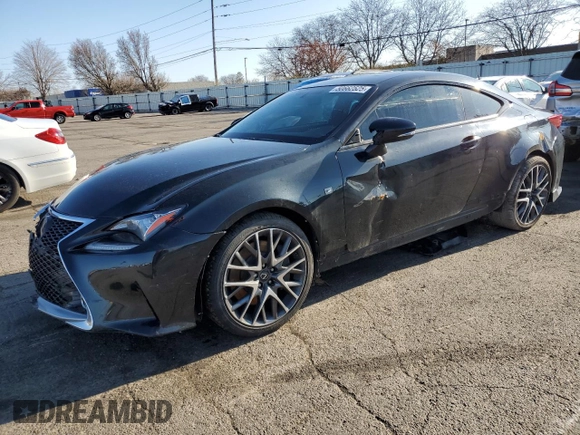 2017 Lexus RC 350 z VIN JTHHE5BC8H5015755, wystawiony jako Copart lot #50662525 z przebiegiem 71 172 mil mil oraz Szkoda całkowita • Salvage title. Historia ofert i sprzedaży dostępna na DreamBid. Obrazek 1.