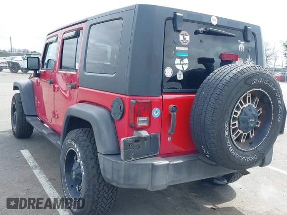 2007 Jeep Wrangler Unlimited X with VIN 1J4GA39197L120665, listed as a IAAI auction lot 41942349 with 189,860 mi miles and . Bid and sale history available at DreamBid. Image 3.