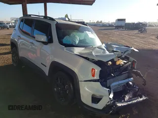 2020 Jeep Renegade Latitude with VIN ZACNJABB9LPL84900, listed as a IAAI auction lot 41286432 with 35,203 mi miles. Bid and sale history available at carsss.com. Image 1.