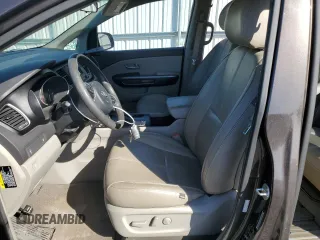 2015 Kia Sedona LX with VIN KNDMB5C10F6043501, listed as a Copart auction lot 52859205 with 197,040 mi miles and Salvage Title. Bid and sale history available at DreamBid. Image 7.