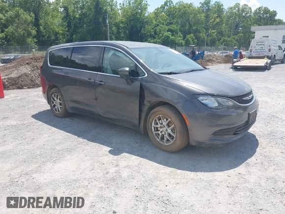 2017 Chrysler Pacifica Touring with VIN 2C4RC1DG4HR770716, listed as a IAAI auction lot 42647418 with 75,958 mi miles and . Bid and sale history available at DreamBid. Image 1.