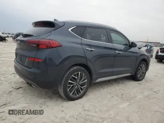2019 Hyundai Tucson Sport with VIN KM8J33AL8KU020171, listed as a Copart auction lot 46378165 with 99,348 mi miles and Salvage Title. Bid and sale history available at carsss.com. Image 3.