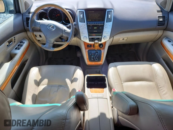 2007 Lexus RX 350 z VIN 2T2GK31U47C023658, wystawiony jako Copart lot #58540085 z przebiegiem 192 611 mil mil oraz Czysty tytuł • Clean title. Historia ofert i sprzedaży dostępna na DreamBid. Obrazek 8.
