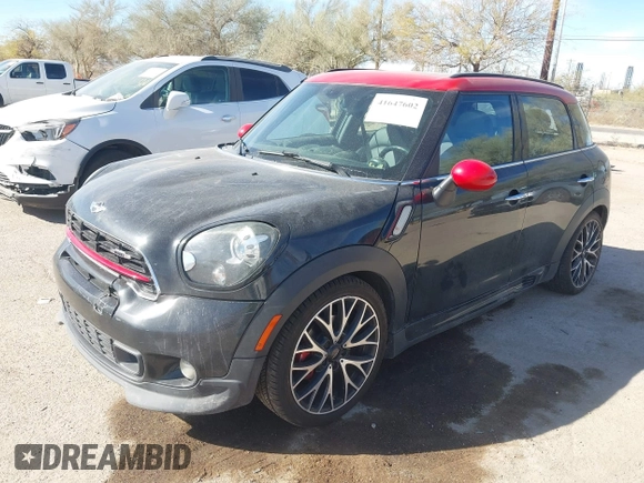 2016 MINI Countryman John Cooper Works with VIN WMWXD1C5XGWT97513, listed as a IAAI auction lot 41647602 with 160,179 mi miles and . Bid and sale history available at DreamBid. Image 2.