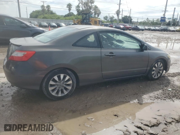 2010 Honda Civic Cpe EX with VIN 2HGFG1B8XAH514046, listed as a Copart auction lot 73741604 with 139,413 mi miles and Salvage Title. Bid and sale history available at carsss.com. Image 3.