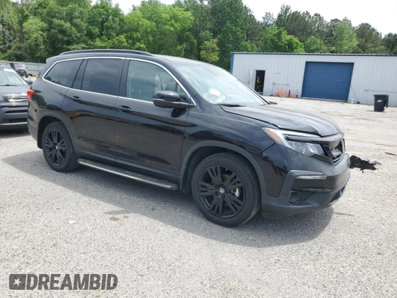 2022 Honda Pilot Special Edition with VIN 5FNYF5H27NB028049, listed as a Copart auction lot 53550535 with 49,813 mi miles and Salvage title. Bid and sale history available at DreamBid. Image 4.