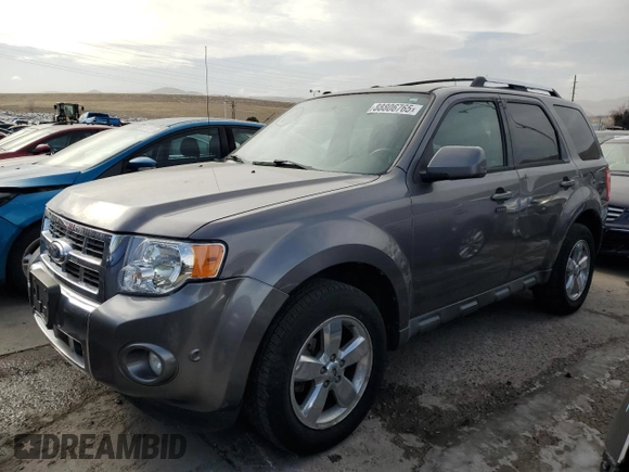 2011 Ford Escape Limited with VIN 1FMCU9E74BKA49796, listed as a Copart auction lot 88806765 with 117,537 mi miles and Clean Title. Bid and sale history available at DreamBid. Image 1.