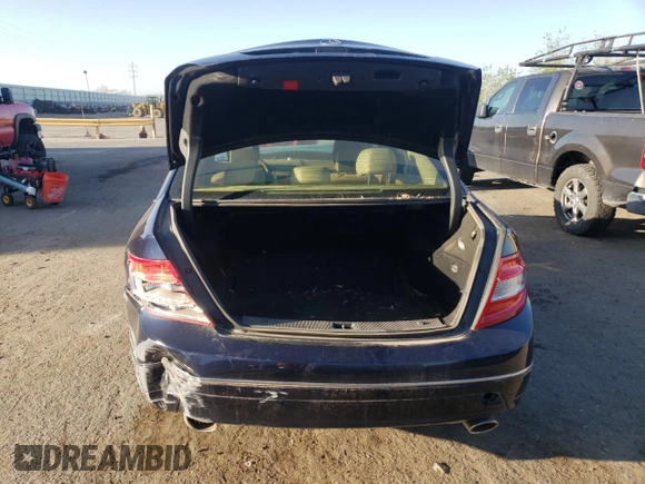 2008 Mercedes-Benz C 300 Sport with VIN WDDGF54X38F073489, listed as a Copart auction lot 52620325 with 130,758 mi miles and Salvage Title. Bid and sale history available at carsss.com. Image 6.