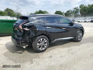 2017 Nissan Murano SL with VIN 5N1AZ2MG9HN167464, listed as a Copart auction lot 53276785 with 98,376 mi miles and Salvage Title. Bid and sale history available at carsss.com. Image 3.