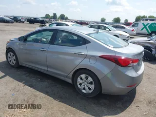 2016 Hyundai Elantra SE with VIN 5NPDH4AE2GH731022, listed as a IAAI auction lot 42473510 with 112,360 mi miles and . Bid and sale history available at DreamBid. Image 3.