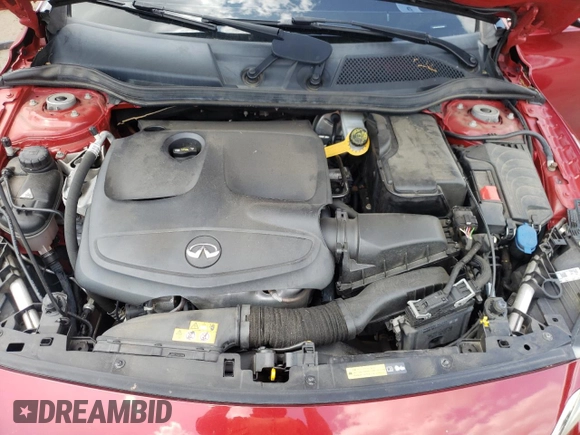 2018 Infiniti QX30 with VIN SJKCH5CP8JA041870, listed as a Copart auction lot 58603925 with 81,540 mi miles and Salvage title. Bid and sale history available at DreamBid. Image 11.