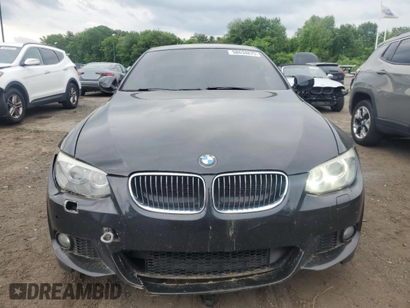 2011 BMW 3 Series 328i z VIN WBAKE3C54BE558827, wystawiony jako Copart lot #58634875 z przebiegiem 126 918 mil mil oraz Czysty tytuł • Clean title. Historia ofert i sprzedaży dostępna na DreamBid. Obrazek 5.