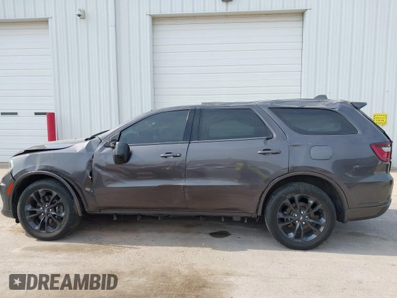 2021 Dodge Durango GT Plus with VIN 1C4RDJDG5MC558505, listed as a IAAI auction lot 42497694 with 45,413 mi miles and . Bid and sale history available at DreamBid. Image 14.