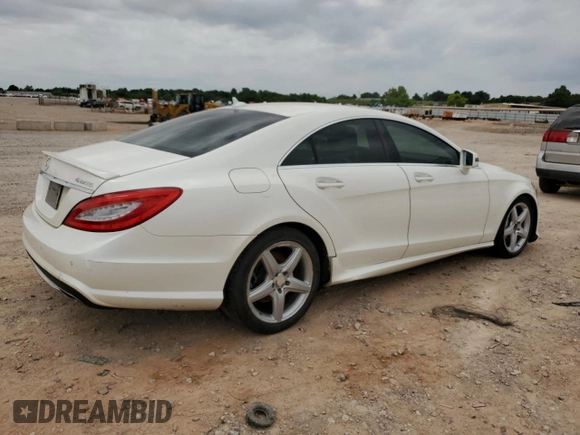2014 Mercedes-Benz CLS 550 z VIN WDDLJ9BB8EA121539, wystawiony jako Copart lot #58193755 z przebiegiem 126 470 mil mil oraz Czysty tytuł • Clean title. Historia ofert i sprzedaży dostępna na DreamBid. Obrazek 3.