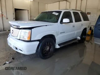 2002 Cadillac Escalade z VIN 1GYEK63N22R112849, wystawiony jako Copart lot #51309425 z przebiegiem Nie podano mil oraz Szkoda całkowita • Salvage title. Historia ofert i sprzedaży dostępna na DreamBid. Obrazek 1.