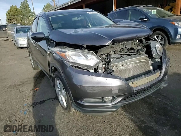 2016 Honda HR-V EX-L w/Navi with VIN 3CZRU6H72GM718666, listed as a Copart auction lot 49876295 with 56,276 mi miles and Salvage Title. Bid and sale history available at carsss.com. Image 12.