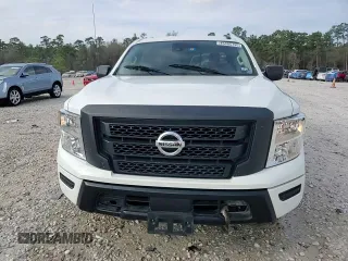 2021 Nissan Titan S with VIN 1N6AA1ECXMN510209, listed as a Copart auction lot 45485795 with 71,495 mi miles and Salvage title. Bid and sale history available at DreamBid. Image 14.