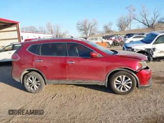 2016 Nissan Rogue SV with VIN KNMAT2MV9GP678115, listed as a IAAI auction lot 41469925 with 107,075 mi miles and . Bid and sale history available at carsss.com. Image 14.