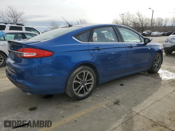 2017 Ford Fusion S with VIN 3FA6P0G75HR333952, listed as a Copart auction lot 48249825 with 62,596 mi miles and Salvage Title. Bid and sale history available at DreamBid. Image 3.