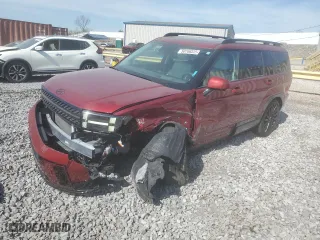 2024 Hyundai Santa Fe Calligraphy with VIN 5NMP54GL5RH044368, listed as a Copart auction lot 50746225 with 8,709 mi miles and Salvage Title. Bid and sale history available at carsss.com. Image 1.