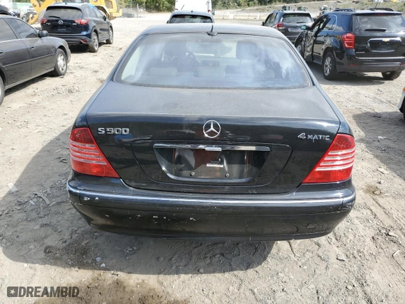 2005 Mercedes-Benz S-Class 5.0L with VIN WDBNG84J15A455913, listed as a Copart auction lot 72368294 with 146,334 mi miles and Clean Title. Bid and sale history available at carsss.com. Image 6.