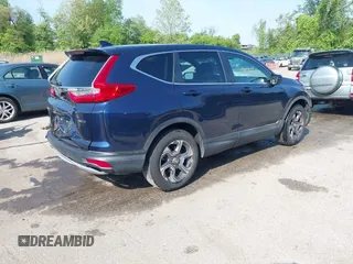 2017 Honda CR-V EX with VIN 2HKRW2H54HH682784, listed as a IAAI auction lot 42117213 with 133,860 mi miles. Bid and sale history available at carsss.com. Image 4.