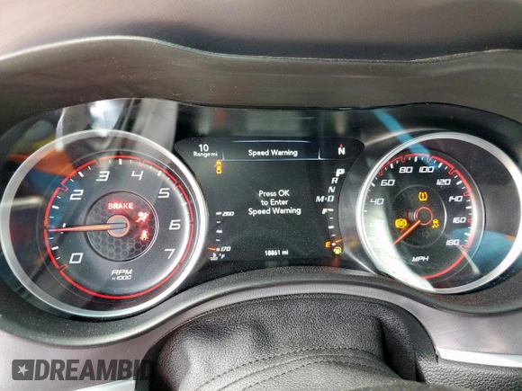 2019 Dodge Charger Scat Pack z VIN 2C3CDXGJ9KH742490, wystawiony jako Copart lot #53571945 z przebiegiem 18 861 mil mil oraz Szkoda całkowita • Salvage title. Historia ofert i sprzedaży dostępna na DreamBid. Obrazek 9.