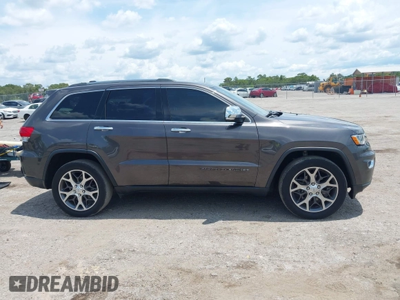 2019 Jeep Grand Cherokee Limited with VIN 1C4RJEBG8KC732583, listed as a IAAI auction lot 42415711 with 69,886 mi miles and . Bid and sale history available at DreamBid. Image 13.