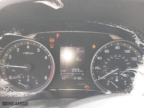 2018 Hyundai Elantra SE with VIN KMHD74LF6JU489417, listed as a IAAI auction lot 42060644 with 116,488 mi miles. Bid and sale history available at carsss.com. Image 7.