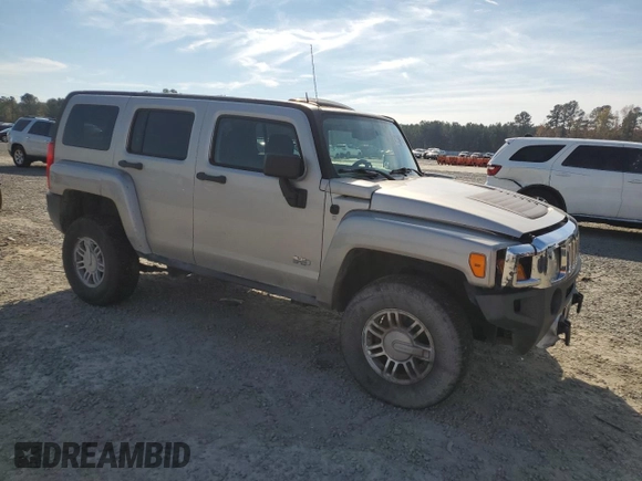 2008 Hummer H3 SUV Luxury with VIN 5GTEN13E288113149, listed as a Copart auction lot 81166824 with 195,040 mi miles and Salvage Title. Bid and sale history available at carsss.com. Image 4.