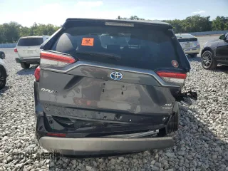 2024 Toyota RAV4 Hybrid XSE with VIN 4T3E6RFV7RU144746, listed as a Copart auction lot 51058845 with 14,030 mi miles and Salvage Title. Bid and sale history available at carsss.com. Image 6.