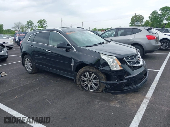 2010 Cadillac SRX Luxury Collection z VIN 3GYFNDEY1AS642703, wystawiony jako IAAI lot #42078160 z przebiegiem 172 168 mil mil oraz . Historia ofert i sprzedaży dostępna na DreamBid. Obrazek 1.